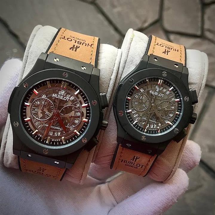 ساعتمچی ست مردانه و زنانه هابلوت کیفیت عالی hublot